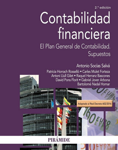 Libro Contabilidad Financiera - Socã­as Salvã¡, Antonio