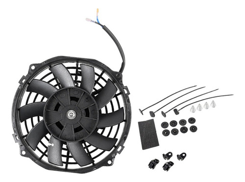 Radiador Transmisión De Motor Eléctrico 12v 7 Pulgadas