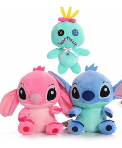 Peluche Lilo Y Stitch Y Trapo X3 Envío Gratis