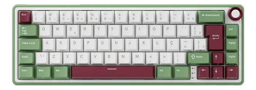 Teclado Mecanico Gamer Royal Kludge Rkr65 Rgb Abnt2 S Bw Wtg