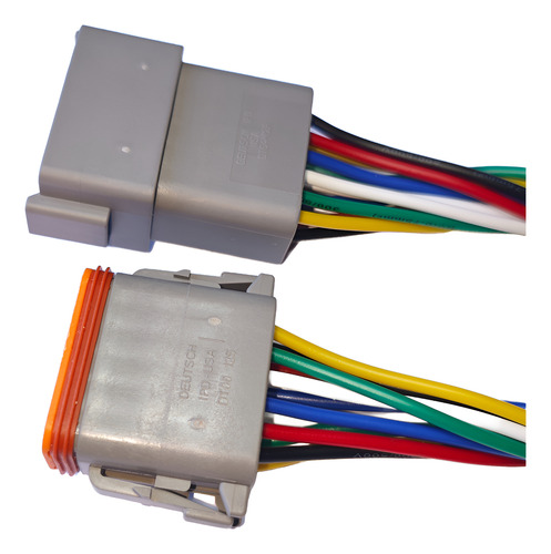 Conector Enchufe Macho Hembra Tipo Deutsch 12 Pines
