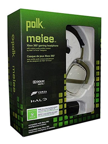 Polk Audio Melee Headphone Green Xbox 360