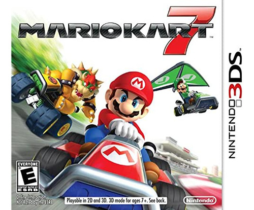 Mario Kart 7 Para Nintendo 3ds - Diversin Y Competitividad