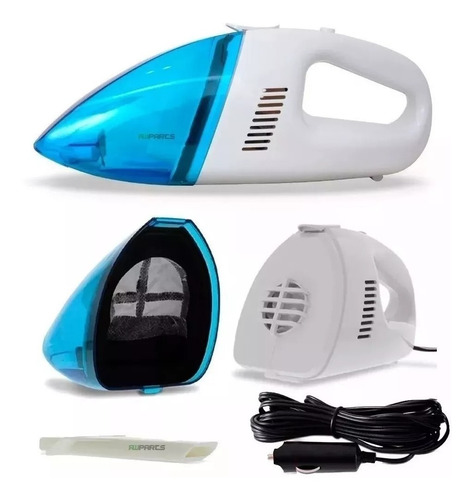 Aspirador De mão Tech One Aspirador de pó 0.5L  branco y azul 12V