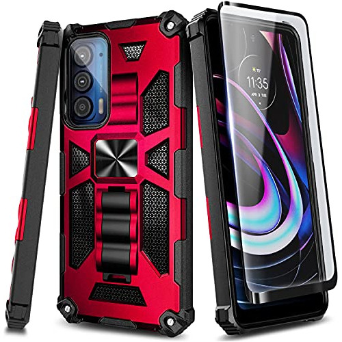 Funda Para Motorola Moto Edge 5g Uw Moto Edge 2021 Rojo U-02