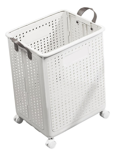 Cesto De Roupa Suja, Cesto De Roupa Suja Com Rodas, M Branco