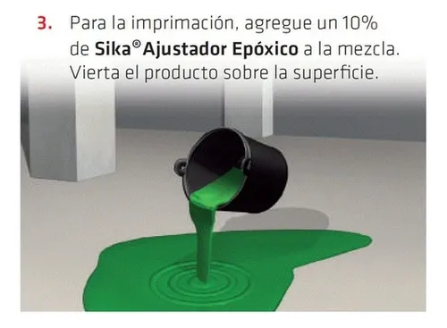 Sikafloor 2430 Recubrimiento Para Piso Interior Gris 4kg