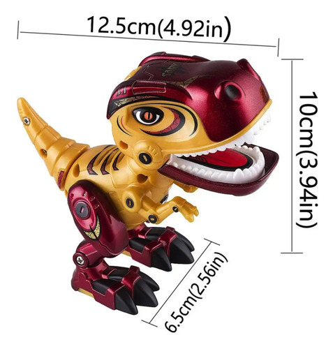 Dinosaurio De Juguete Soporte Robot Juego Luz Sonido