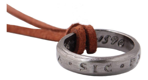 Colar Hooseiki Unissex Uncharted 4 Nathan Drake Ring Penda
