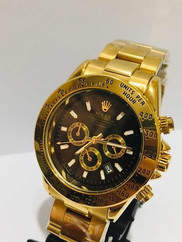 Relógio Daytona Gold Black