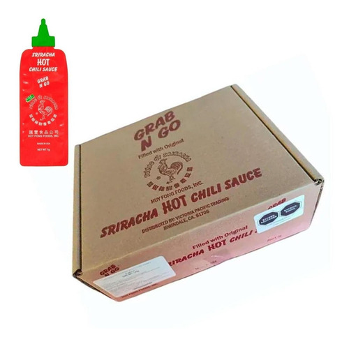 Salsa Picante Sriracha En Sobre, Hff, 7 G, 200 Sobres