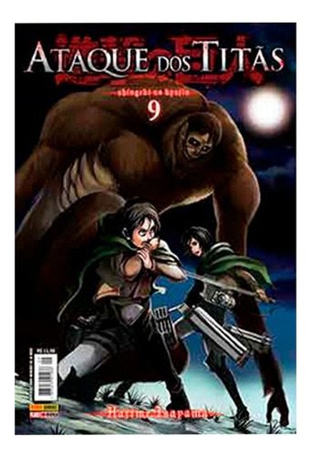 Ataque Dos Titãs Vol. 9, De Hajime Isayama. Editora Panini Em Português, 2010