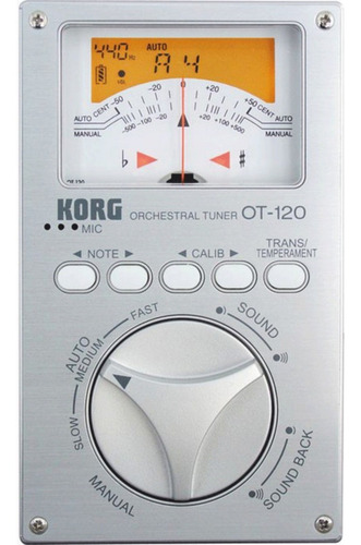 Afinador Cromatico Con Vumetro Korg Ot-120