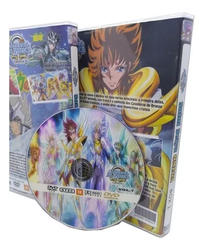 Dvd Cavaleiros Do Zodíaco Ômega Saint Seiya Omega Dublado