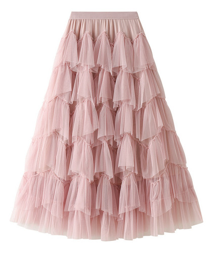 All Match Mesh Stitching Tutu Dress