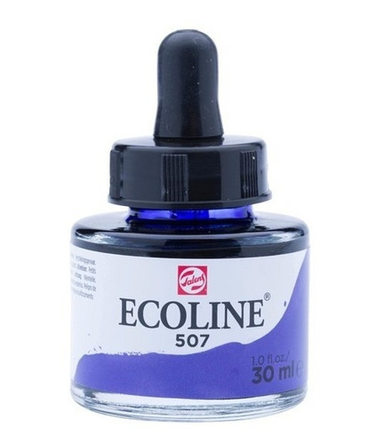 Acuarela Ecoline - Azul Ultramar Violeta 507