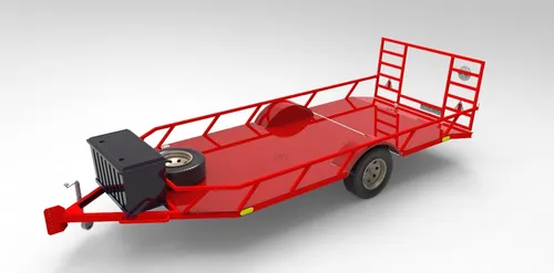 Trailer Utv Grande Homologado Lcm Patentable Hiza Trailers