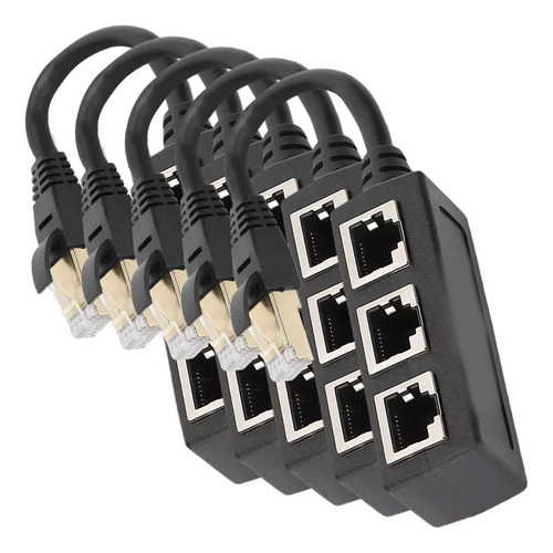 Divisor Ethernet, Mxndv-005, 5pzas, Divisor Rj45 1-3, Hasta
