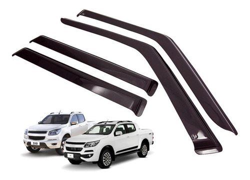 Gotero Deflector Lluvia Chevrolet S-10 2012 2015 4 Puertas