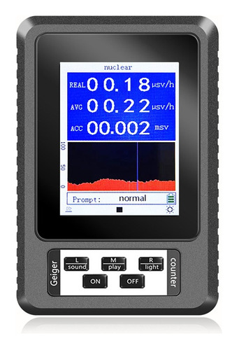 Medidor De Radiación Ionizante Con Contador Geiger Xr1 Br-9b