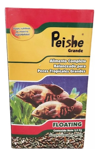 Alimento Shulet Peishe Grande Flote 3,5kg Peces Tropicales