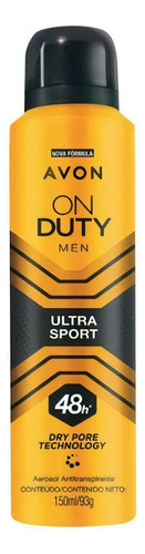 Avon On Duty Men Ultra Sport Antitranspirante 150ml