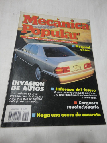 Revista Mecánica Popular Febrero 1995 Invasión De Autos