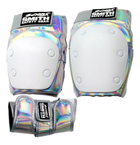 Set De Protecciones Smith Scabs Tripack Unicorn