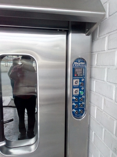 Horno Rotativo De Panadería En Acero Inoxidable