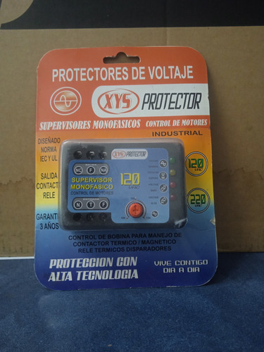 Protector De Voltaje Supervisor Monofasico 120vac