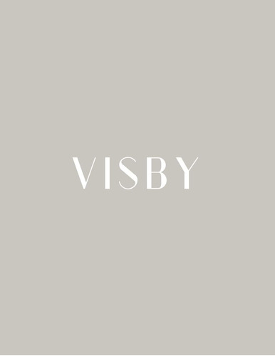 Libro: Visby: A Decorative Book ¦ Perfect For Stacking On Co