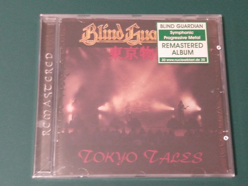 Blind Guardian Tokyo Tales Cd Nuevo Importado Remasterizado