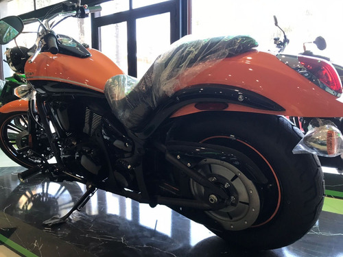 Imagen 6 de 20 de Kawasaki Vulcan 900 Custom 2022 0km Naranja