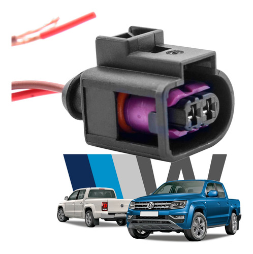 Conector Enchufe Inyector Vw Amarok 2.0 2010-2023