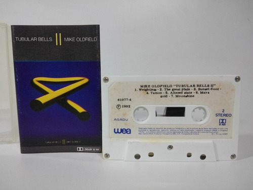 Mike Oldfield  tabular Bells Ii, Cassette