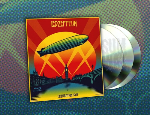 Led Zeppelin - Celebration Day Cd Blu Ray Ex Hecho En Eu