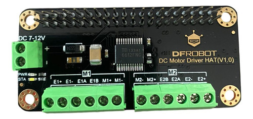 Driver  Motor  Dc Hat(v1.0) Para Raspberry Pi