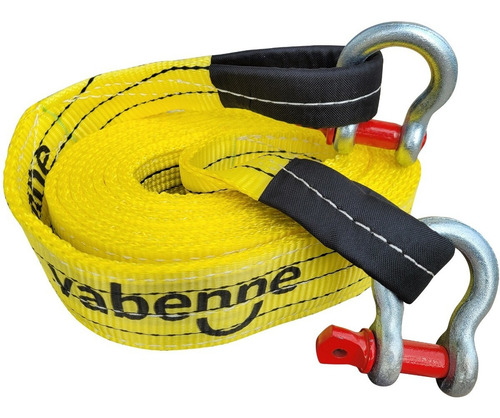 Combo Eslinga Rescate Remolque Grande Auto 4x4 5 Mts 10000kg