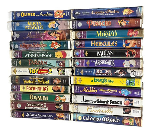 Películas Para Vhs De Disney Originales Y Otros