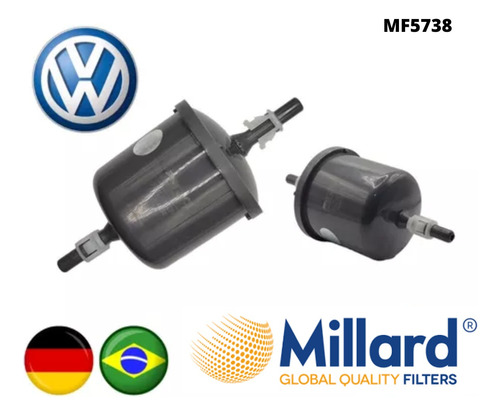 Filtro Gasolina Volkswagen Gol Parati Saveiro Fox Crossfox