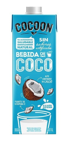 Leche De Coco Cocoon - 1 Litro