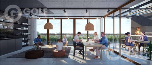 Vendo Monoambiente Con Terraza Hacia Atrás, Amenities, Garaje Opcional, Estrena 09/2023, Pocitos
