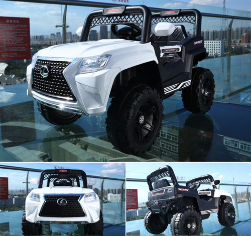 Imagen 8 de 10 de Carro Moto Electrico Niños Lexus Llanta Goma Bluetooth Ctrol