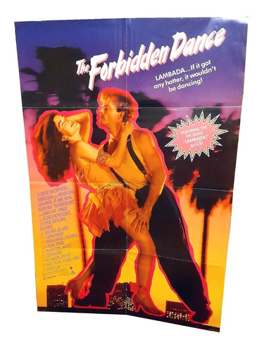 The Forbidden Dance Poster Original De Cine Importado