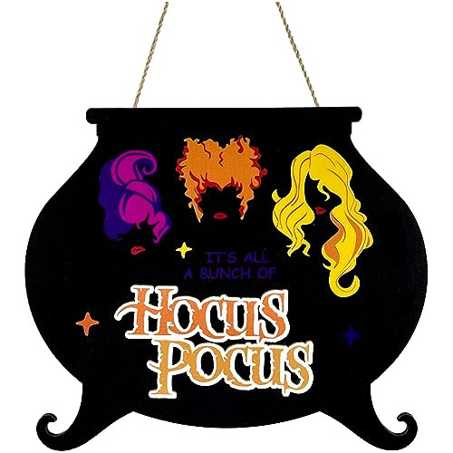 Halloween Hocus Pocus Decoración Halloween Coronas 3bm8l