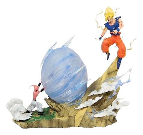 Figura De Anime De Dragon Ball Z, Figura De Son Goku Vs Buu