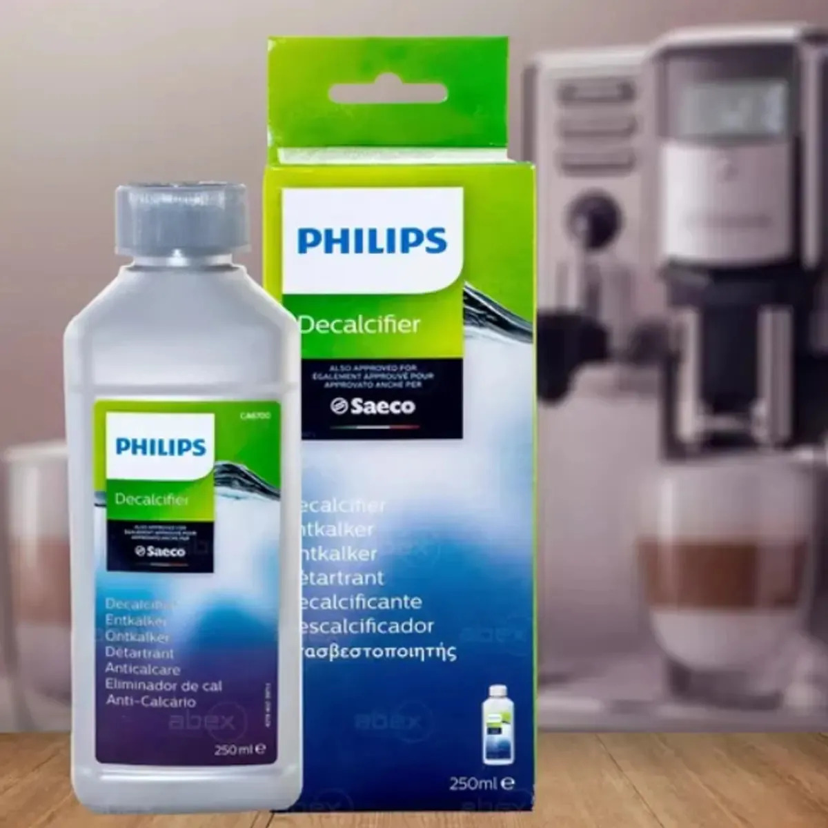 Descalcificante Cafeteira Philips Saeco 250ml Kit 3