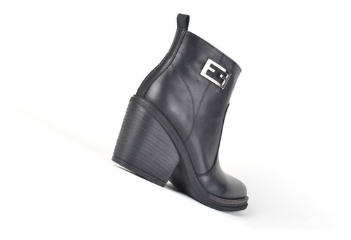 Imagen 5 de 6 de Botas Botinetas Texanas De Mujer De Cuero Georgi - Ferraro