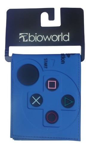 Billetera Bioworld Joystick Playstation Negra