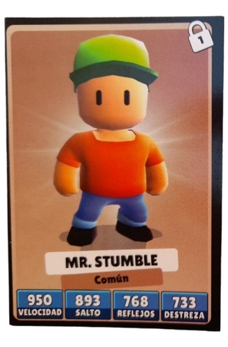 Carta Mr. Stumble !!! - Stumble Guys - Cartas Coleccionables